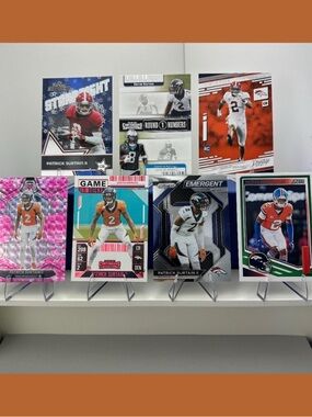 3 Patrick Surtain II Rookie cards in lot of 7 (Broncos)